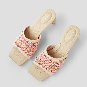 Vivaia Square-Toe Block Heel Sandals (Juliet Pro)